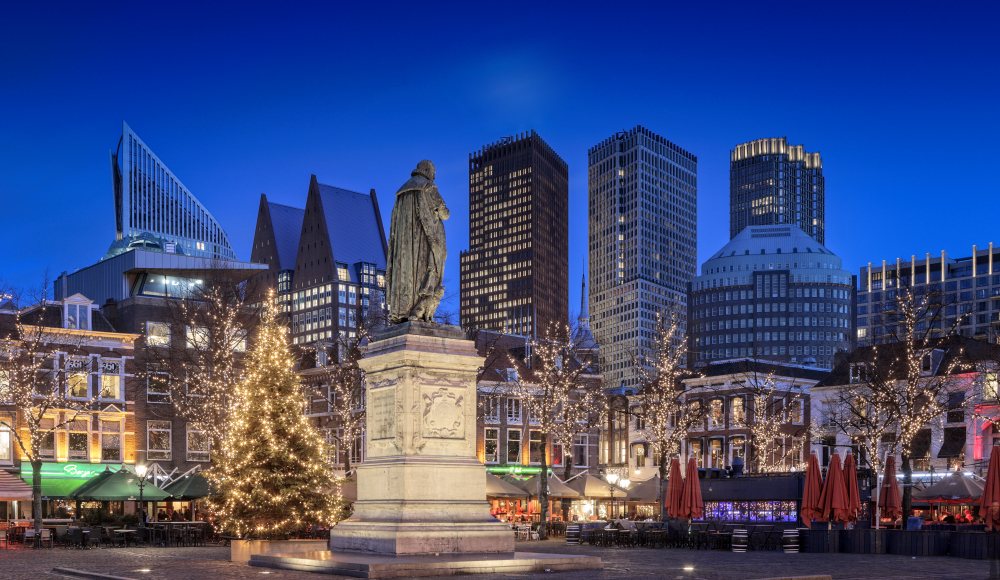 Den Haag gehuld in kerstsfeer